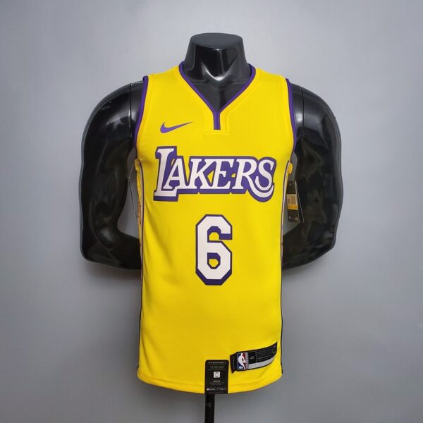 Regata NBA Los Angeles Lakers Amarela