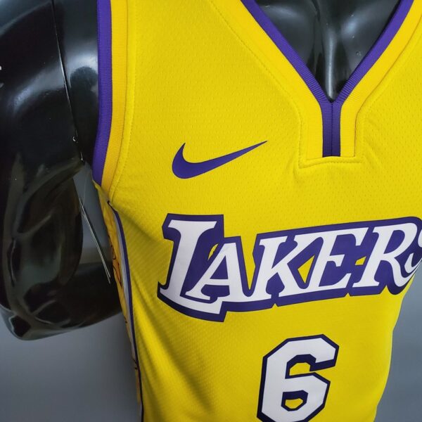 Regata NBA Los Angeles Lakers Amarela - Image 2