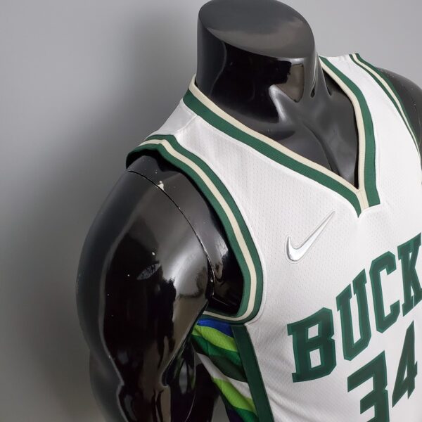 Regata NBA Bucks Branca - Image 2