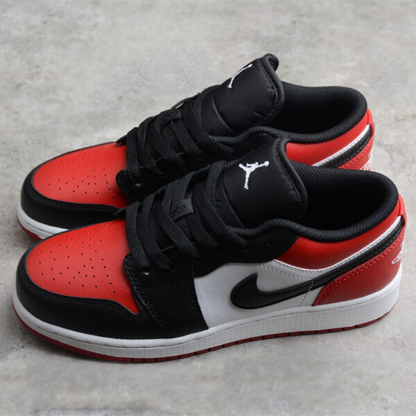 Air Jordan 1 Low Bred Toe - Image 2