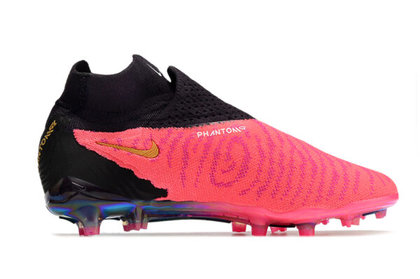 Nike Phantom GX Elite Cano Alto - Rosa/Preta - Image 2