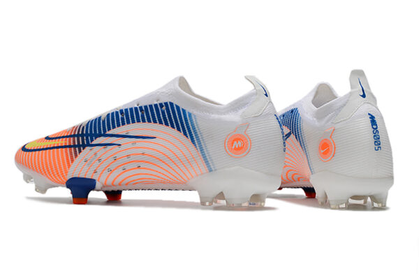 Nike mercurial XIV Campo - Branca/Laranja/Azul - Image 4