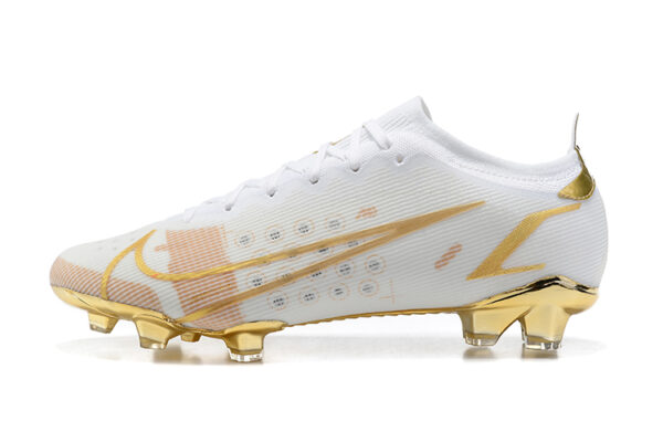 Nike mercurial XIV Campo - Branca/Dourada