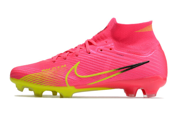 Nike Zoom Vapor 15 Elite Campo Cano Alto - Rosa