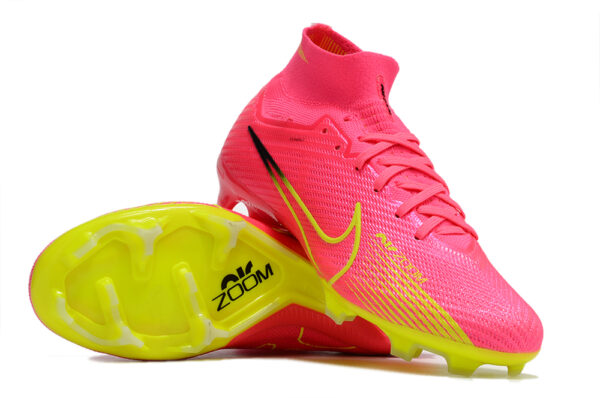 Nike Zoom Vapor 15 Elite Campo Cano Alto - Rosa - Image 3