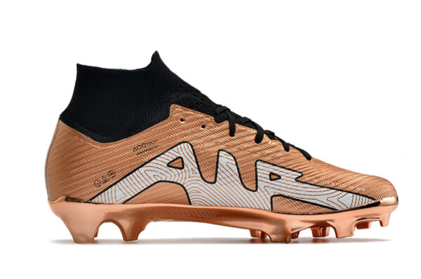 Nike Air Zoom Mercurial Vapor XV Elite Campo Cano Alto - Dourada - Image 2