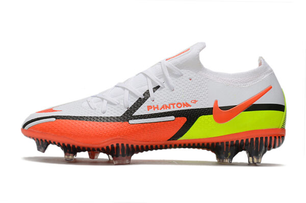 Nike Phantom GT2 Dynamic Elite Campo - Branca/Laranja