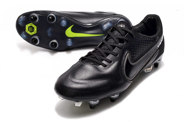 Nike Tiempo Legend 9 Elite Campo Trava Mista - Preta - Image 3