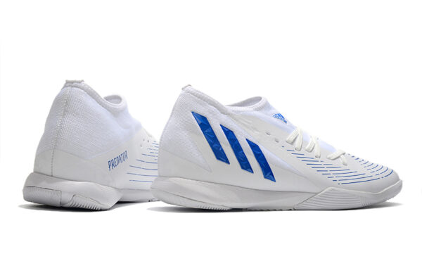 Adidas Predator Edge 3 Futsal - Branca/Azul - Image 2