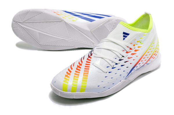 Adidas Predator Edge 3 Futsal - Branca/Verde - Image 3