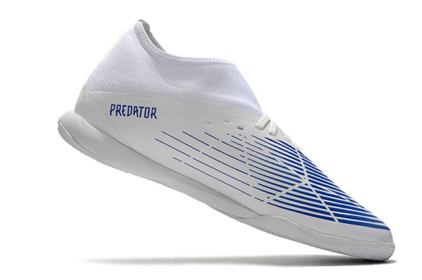 Adidas Predator Edge 3 Futsal - Branca/Azul - Image 4