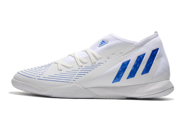 Adidas Predator Edge 3 Futsal - Branca/Azul