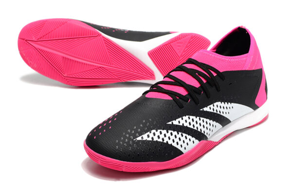 Adidas Predator Accuracy 3 Futsal - Preta/Rosa - Image 2