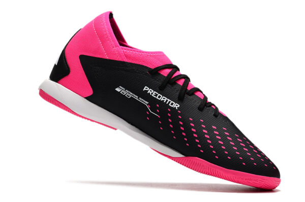 Adidas Predator Accuracy 3 Futsal - Preta/Rosa - Image 3