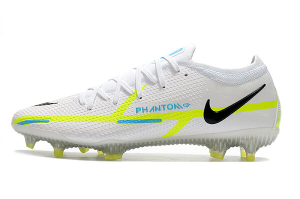 Nike Phantom GT2 Elite Campo - Branca/Verde