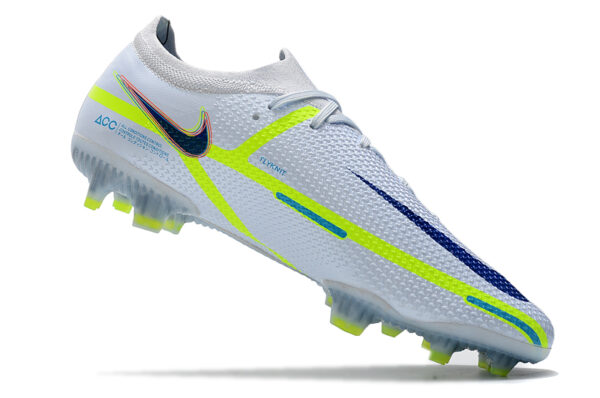 Nike Phantom GT2 Elite Campo - Branca/Verde/Azul - Image 4