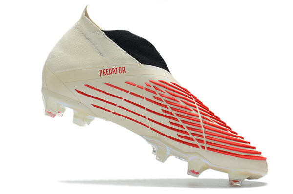 Adidas Predator Edge+ Campo - Bege/Vermelha - Image 4