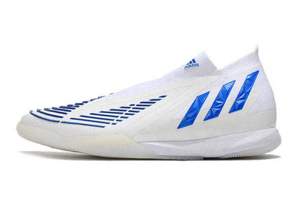 Adidas Predator Edge1 Futsal - Branca/Azul