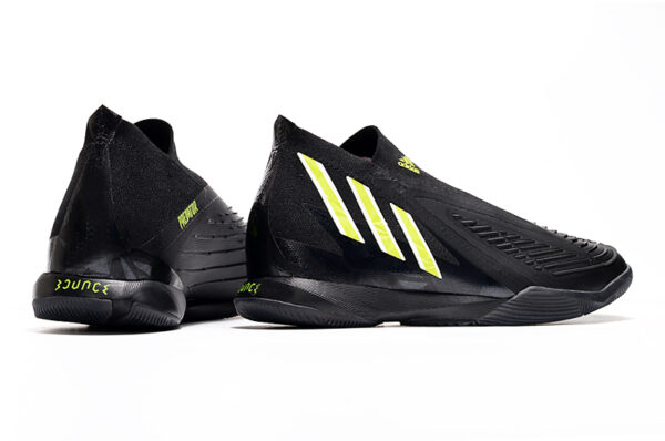 Adidas Predator Edge1 Futsal - Preta/Verde - Image 2