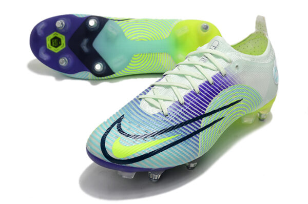 Nike Mercurial Dream Speed Vapor 14 Elite Campo Trava Mista - Verde/Roxo - Image 3