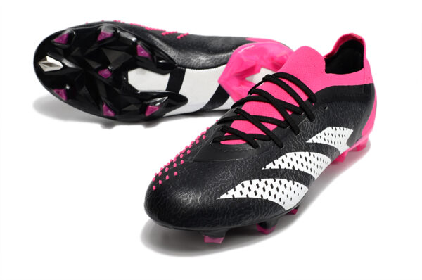 Adidas Predator Accuracy Paul Pogba 1 Campo - Preta/Rosa - Image 3