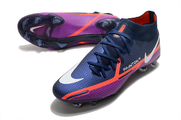 Nike Phantom GT2 Dynamic Fit Elite Campo - Azul/Roxa - Image 3