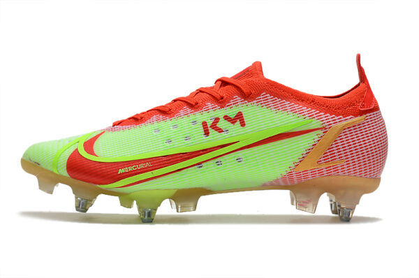 Nike Mercurial Vapor XIV Elite SG Campo Trava Mista - Vermelha/Verde