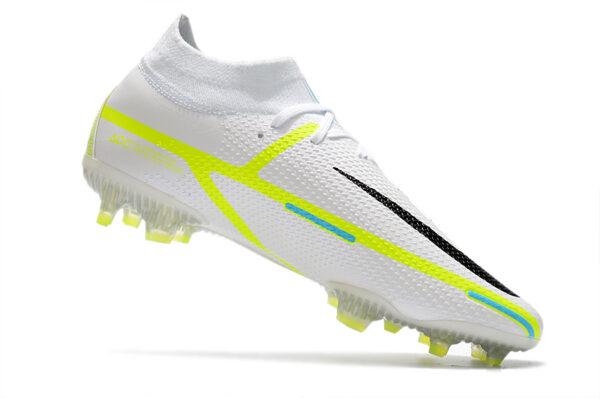 Nike Phantom GT2 Dynamic Fit Elite Campo - Branca/Verde - Image 4