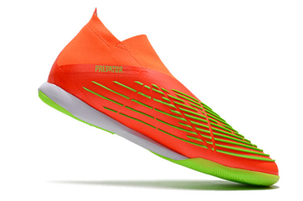 Adidas Predator Edge1 Futsal - Laranja/Verde - Image 4