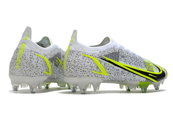 Nike Mercurial Vapor XIV Elite SG Campo Trava Mista - Branca/Verde - Image 2