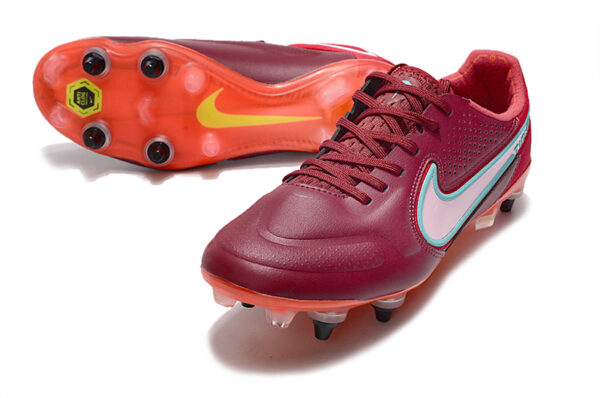 Nike Tiempo Legend 9 Elite Campo Trava Mista - Vermelha - Image 3