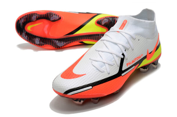 Nike Phantom GT2 Dynamic Fit Elite Campo - Branca/Vermelha - Image 3