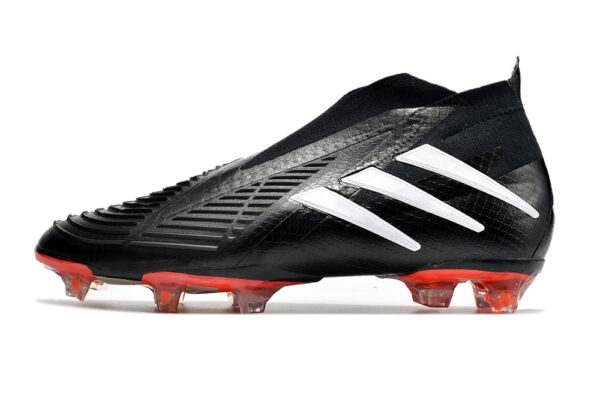 Adidas Predator FIFA World Cup Qatar 2022 Edge+ Campo - Preta/Branca/Vermelha