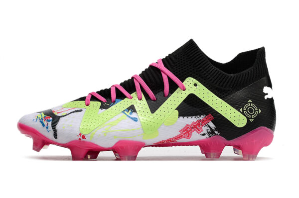 Puma Future Ultimate Campo - Preta/Rosa