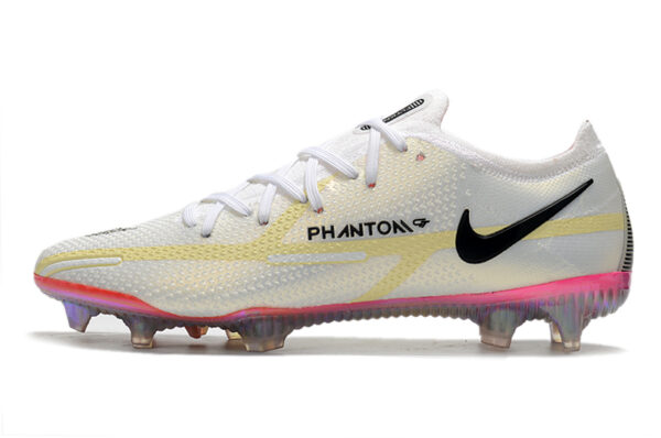 Nike Phantom GT2 Elite Campo - Branca/Amarela