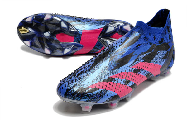 Adidas Predator Accuracy+ FG Boots Campo - Azul/Rosa - Image 3