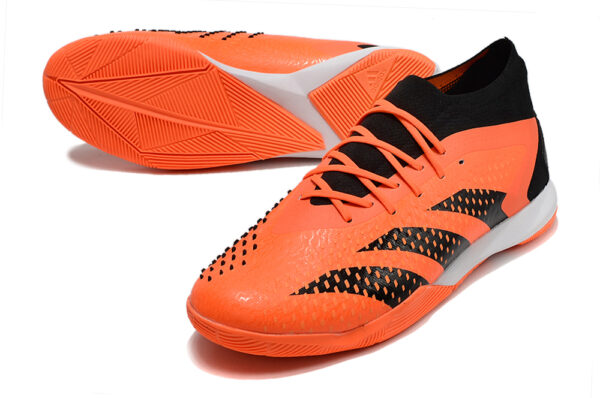 Adidas Predator Accuracy 1 IC Boots Futsal - Preta/Laranja - Image 3