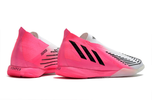 Adidas Predator Edge1 Futsal - Branca/Rosa - Image 2