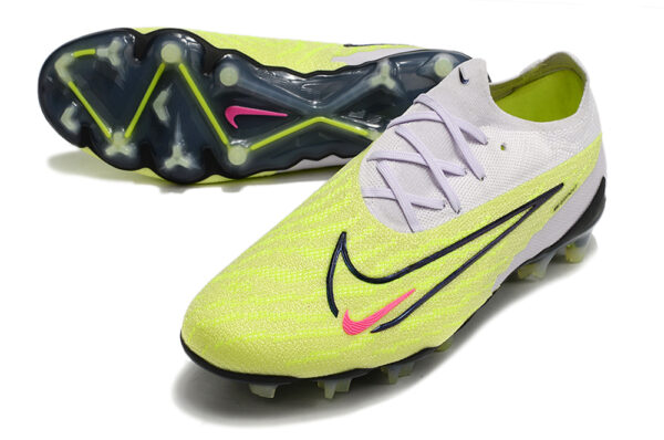 Nike Phantom GX Elite Campo - Branca/Verde - Image 3