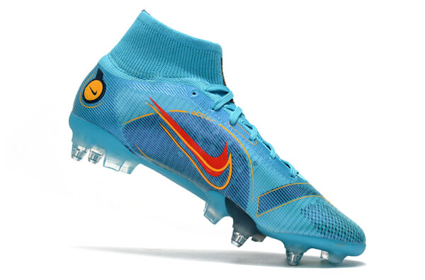 Nike Mercurial Superfly 8 Elite Campo Trava Mista - Azul - Image 4