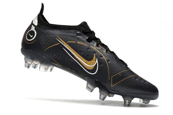 Nike Mercurial Vapor XIV Elite Campo Trava Mista - Preta - Image 4