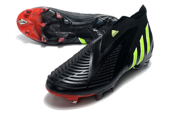 Adidas Predator Edge+ Campo - Preta/Verde - Image 2