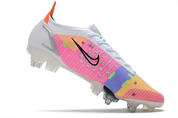 Nike Mercurial Vapor XIV Elite SG Campo Trava Mista - Branca/Rosa - Image 2