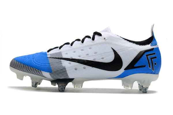 Nike Mercurial Vapor XIV Elite SG Campo Trava Mista - Branca/Azul