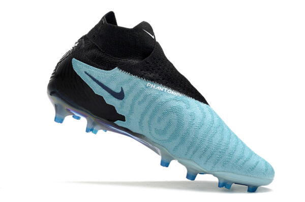 Nike Phantom GX Elite Campo Cano Alto - Preta/Azul - Image 4