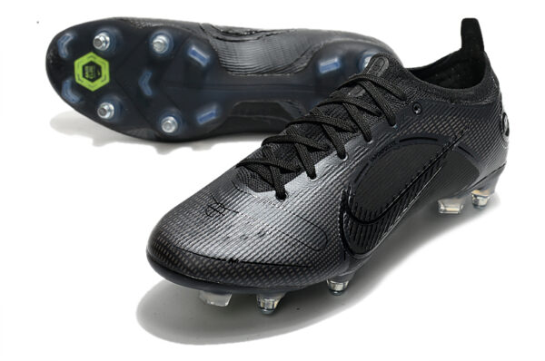 Nike Mercurial Vapor XIV Elite Campo Trava Mista - Preta - Image 3