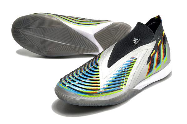 Adidas Predator Edge1 Futsal - Cinza/Preta - Image 3