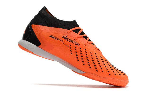 Adidas Predator Accuracy 1 IC Boots Futsal - Preta/Laranja - Image 4