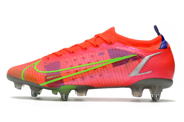 Nike Mercurial Vapor XIV Elite SG Campo Trava Mista - Laranja/Rosa