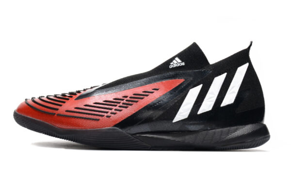 Adidas Predator Edge1 Futsal - Preta/Vermelha